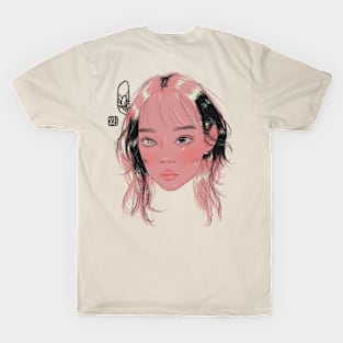 pink and green girl T-Shirt
